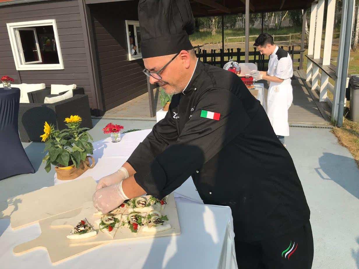 Lo chef Giovanni Laudani