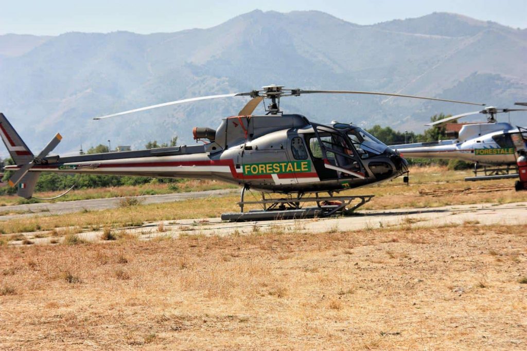 elicotteri campagna antincendio 2018 della Regione