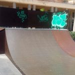 Skatepark writers vandali