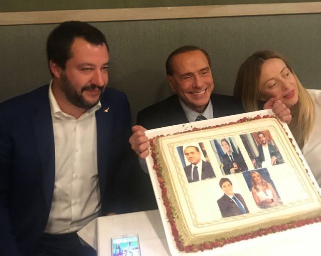 Salvini, Berlusconi, Meloni, Musumeci