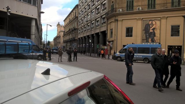 Una Palermo blindata si prepara ad accogliere due manifestazioni politiche