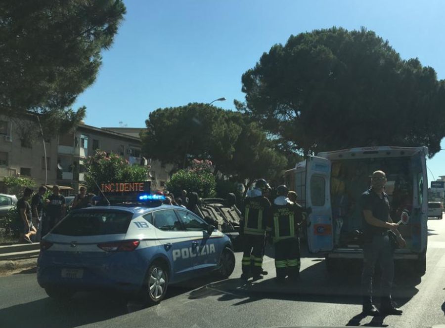 incidente viale regione siciliana palermo