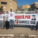 verità per Samuele Bua, sit-in Pagliarelli