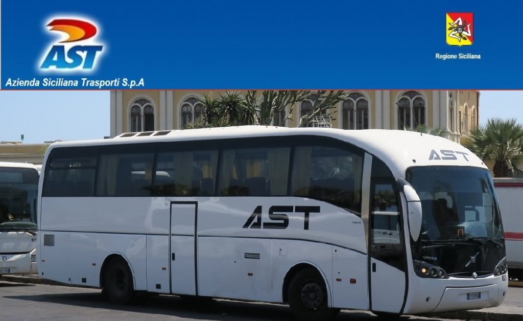 AST azienda siciliana trasporti, pullman, bus