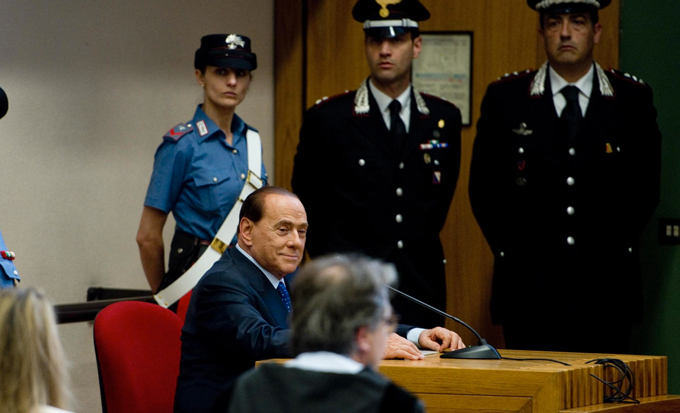 Berlusconi a processo