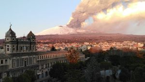 Etna, eruzione del 16.02.2021