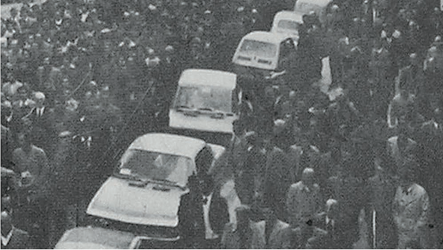 I funerali di 'Ntoni Macrì a Siderno