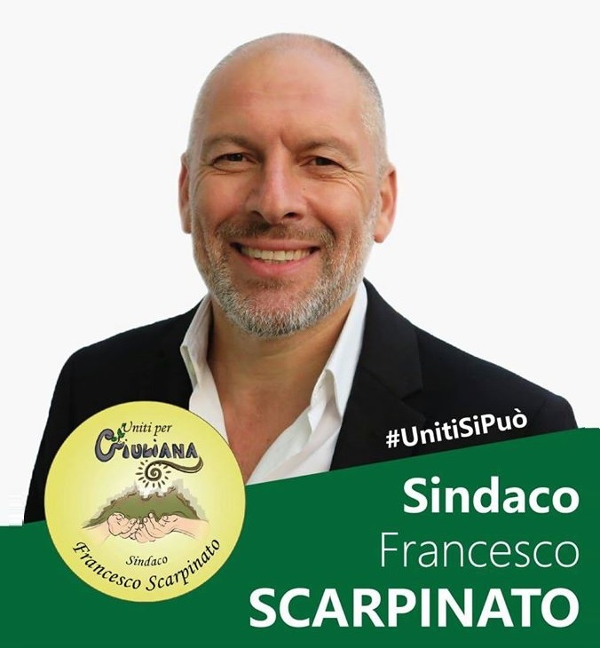 Francesco Scarpinato, sindaco di Giuliana (Foto Fb)