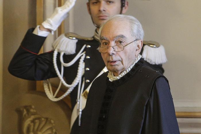 Giuliano Amato alla Corte Costituzionale - Foto d'archivio