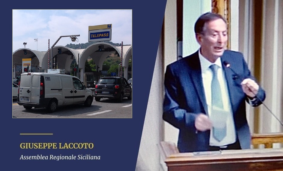 Giuseppe Laccoto, abolire pedaggi