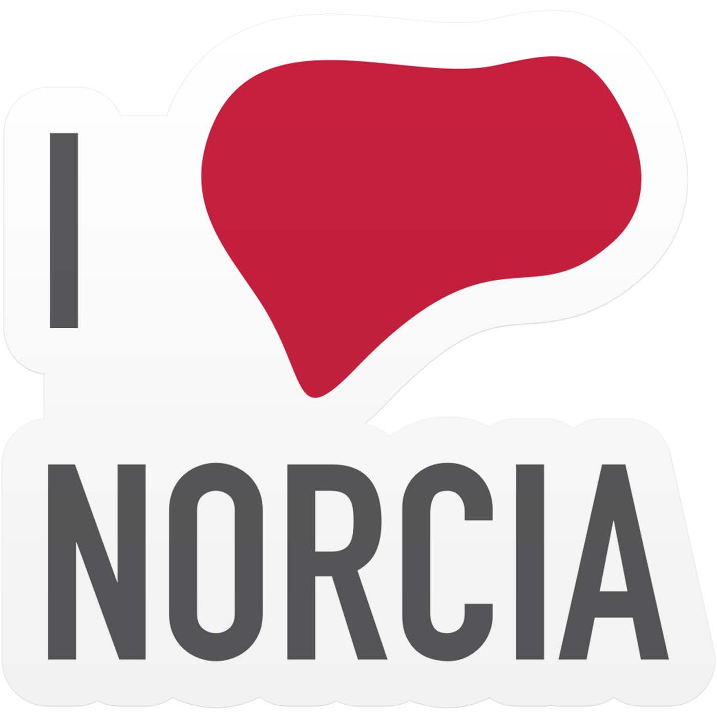 Il logo "I love Norcia"