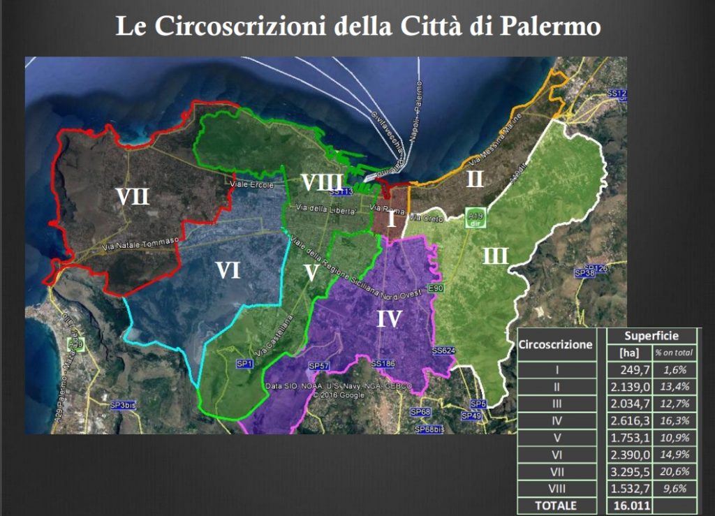 Circoscrizioni di Palermo