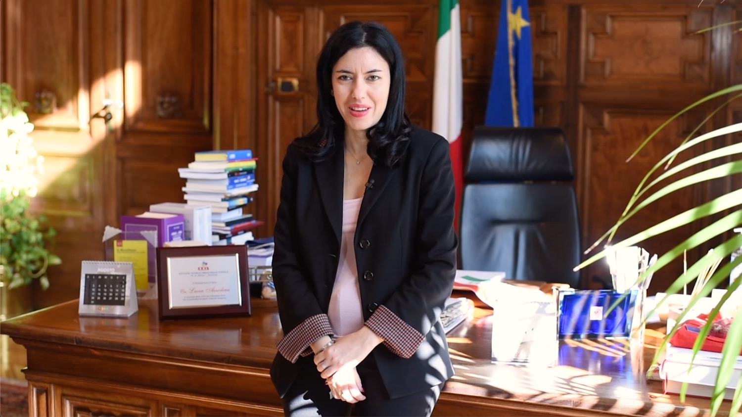 Ministro Istruzione Lucia Azzolina