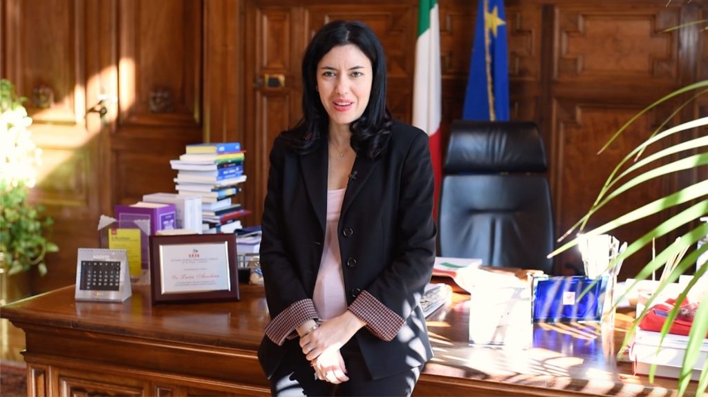 Ministro Istruzione Lucia Azzolina