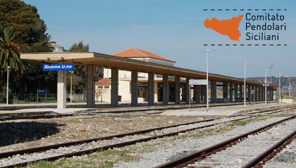 Palermo-Trapani-Alcamo via Milo-ferrovie
