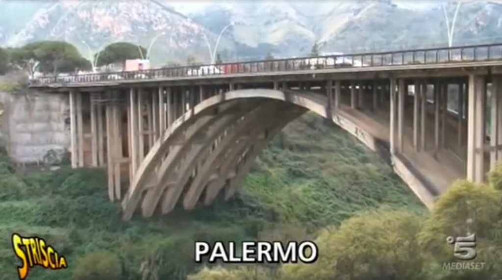 Ponte Corleone Palermo-striscia-