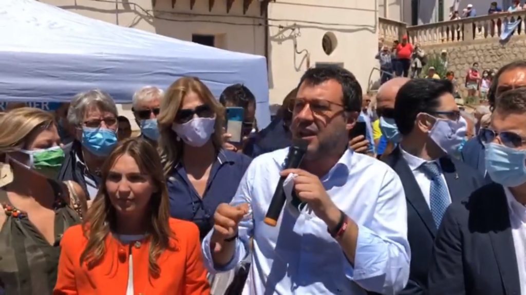 Salvini a Bagheria