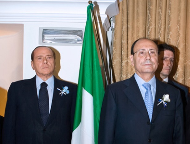 Silvio Berlusconi e Renato Schifani