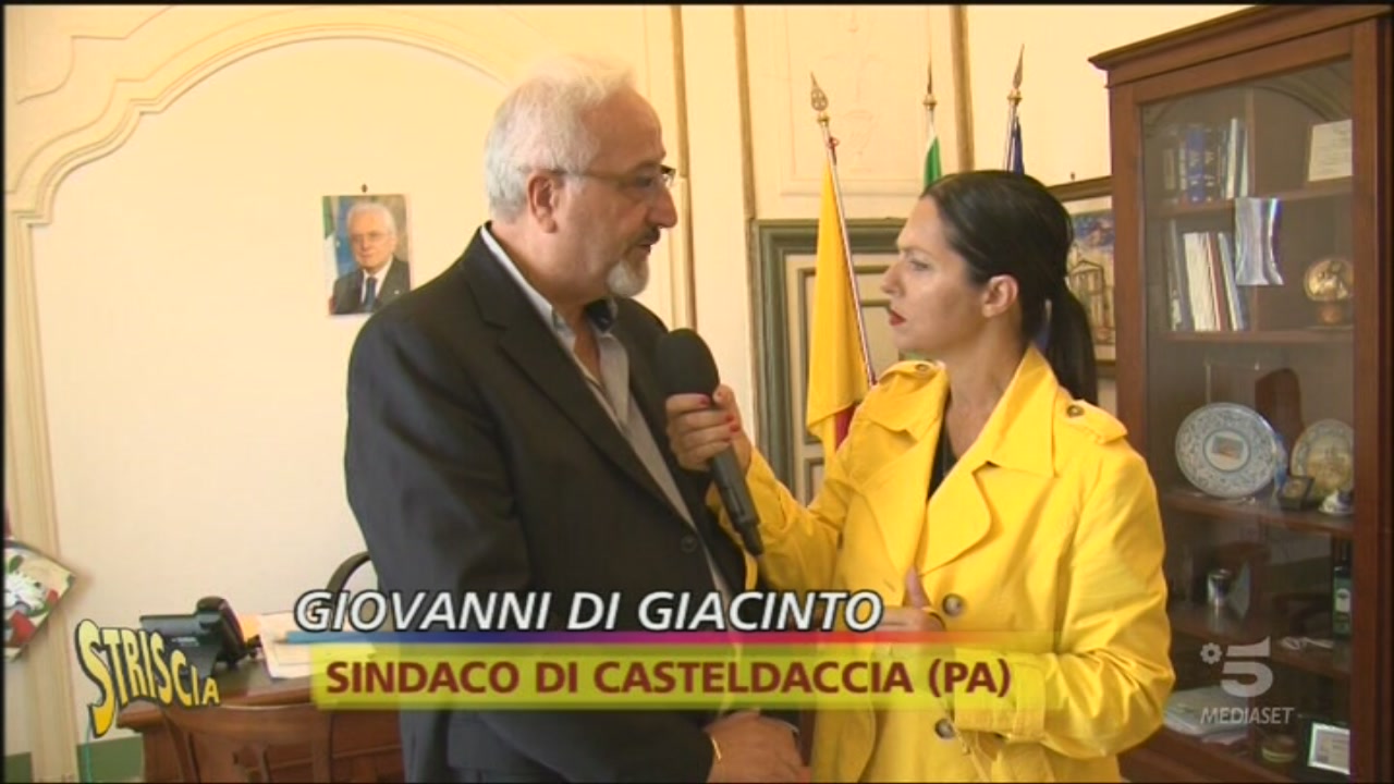Striscia Petyx a Casteldaccia, sindaco Di Giacinto