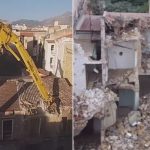 Vicolo Bernava, demolizione edifici passante fs, 10.09.2020, impresit,