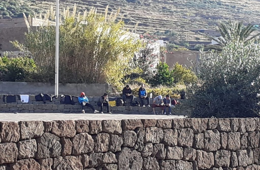 migranti a Pantelleria