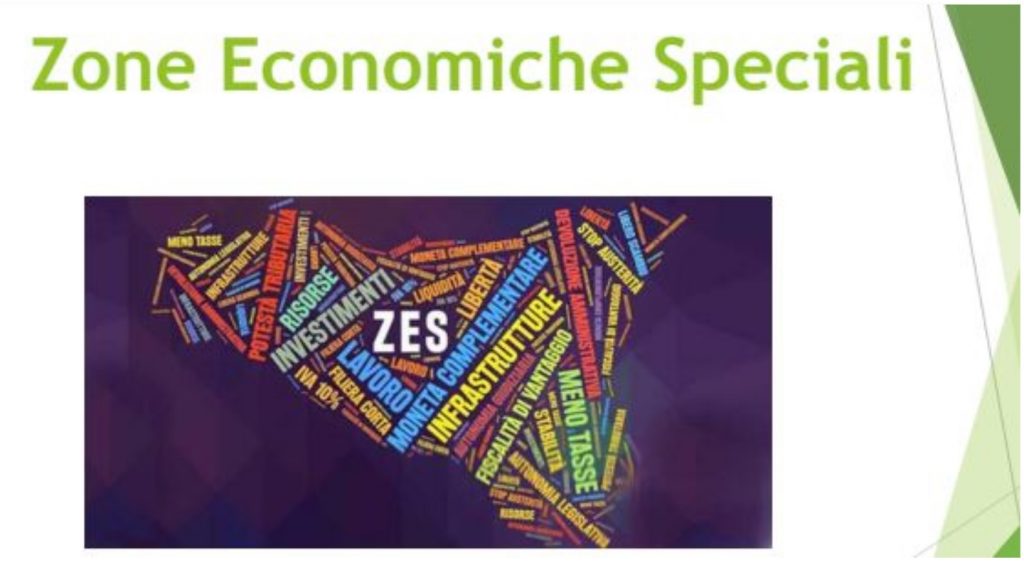 Zone economiche speciali ZES Sicilia
