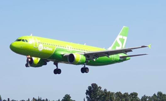 aereo S7 Airlines per Mosca