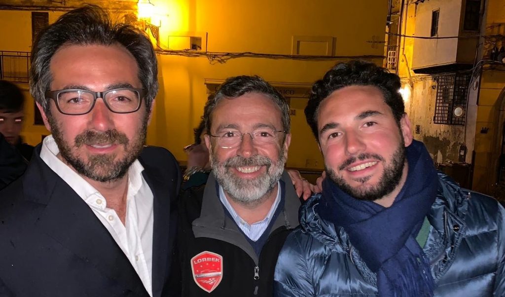 Alberto Arcidiacono, Angelo Pizzuto e Marco Intravaia. orizzontale