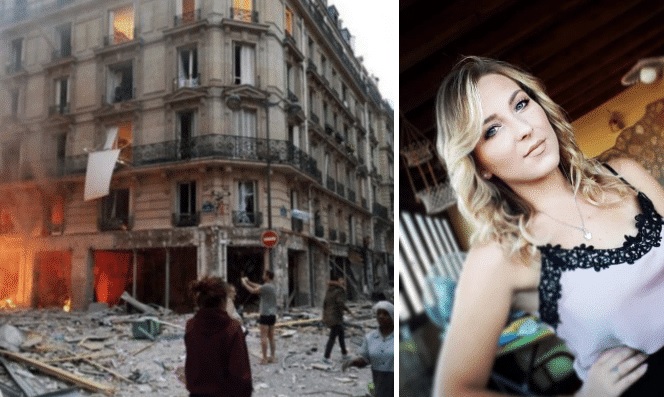 Angela Grignano esplosione Parigi