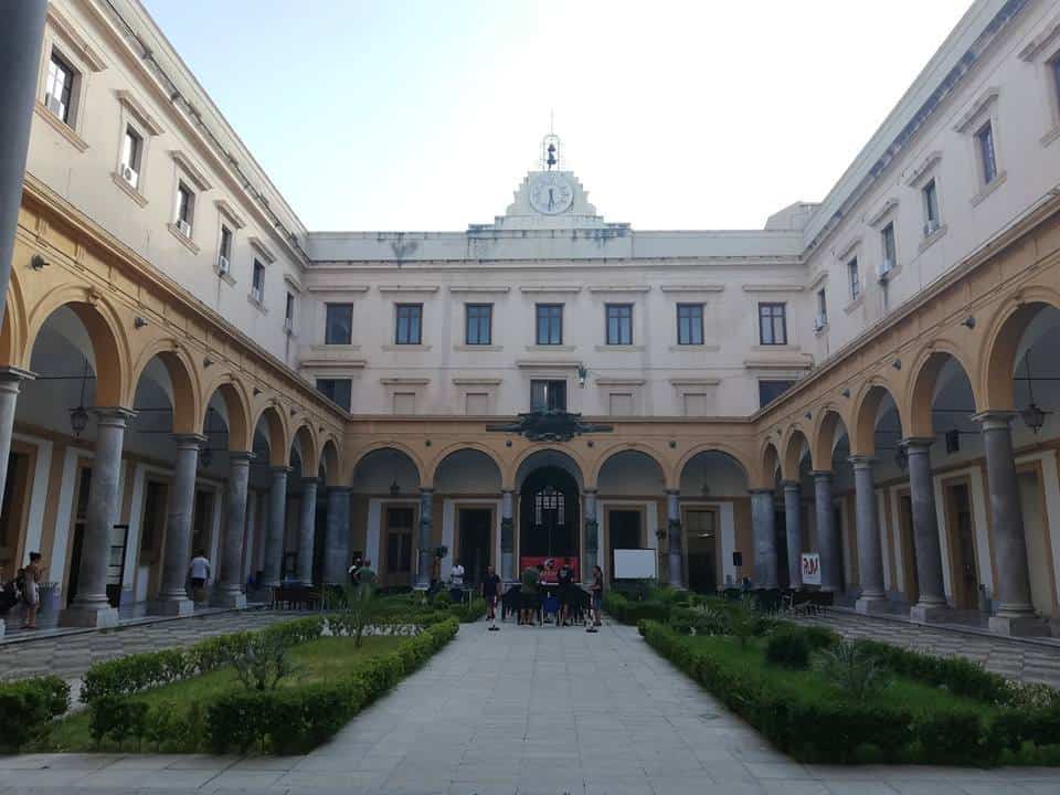 Atrio facoltà di Giurisprudenza Palermo