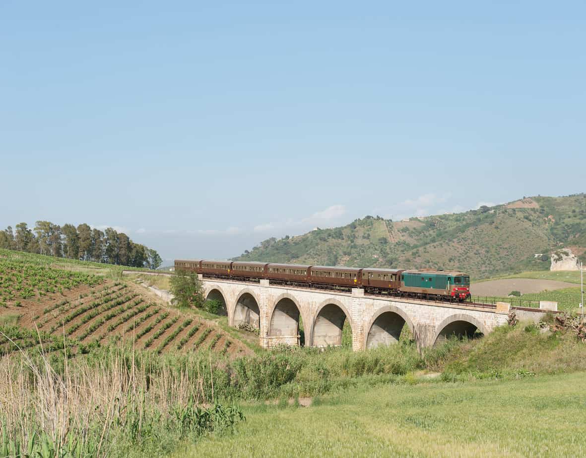 treno storico a Castelvetrano