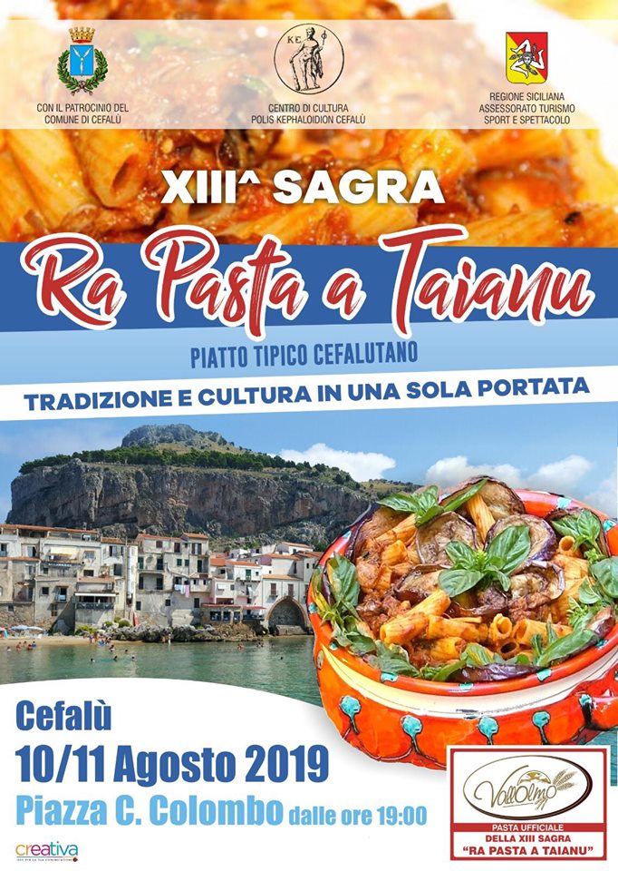 Cefalù Sagra Ra Pasta a Taianu