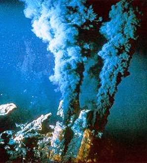 conetti sottomarini, vulcani