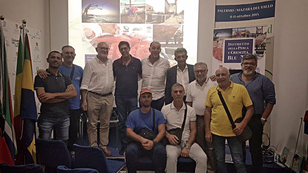 Delegazione Fai Cisl incontra al Distretto pescatori mazaresi