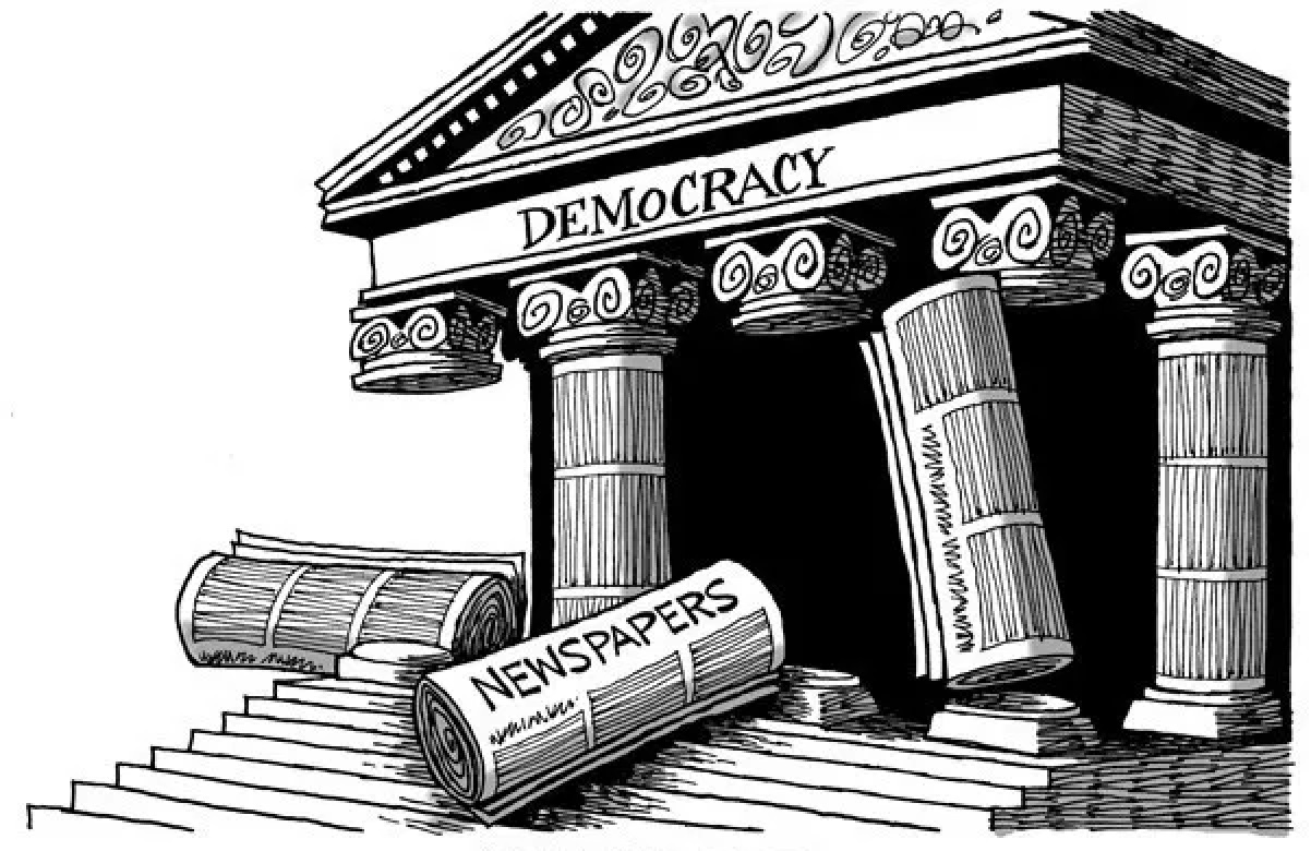 democrazia giornalismo stampa
