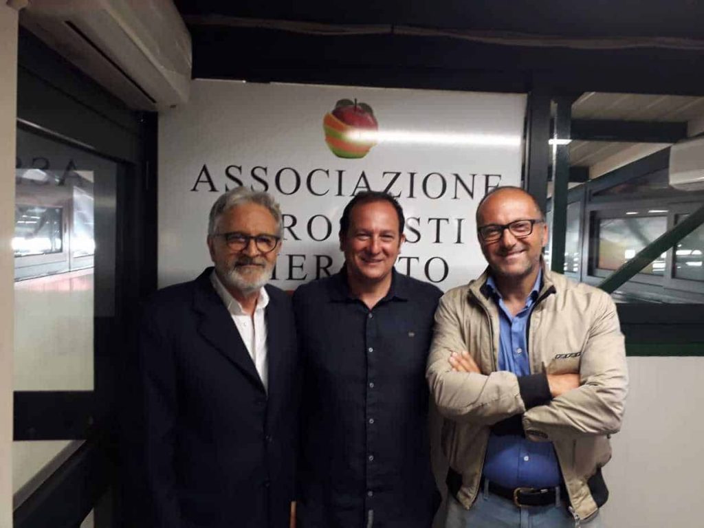da sinistra: Sergio Amodeo, Alberto Argano, Benedetto Gulizzi)