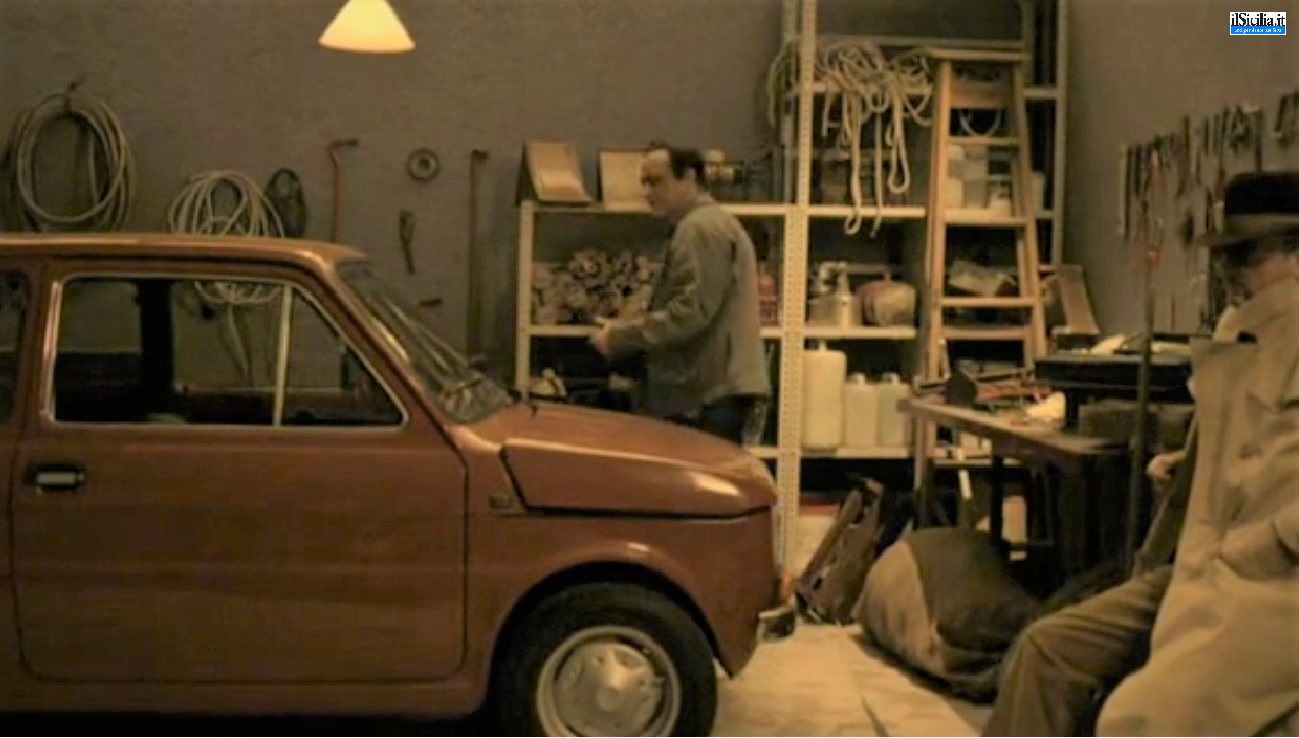Garage via Villasevaglios, Spatuzza e l'uomo misterioso - frame film "La Trattativa"