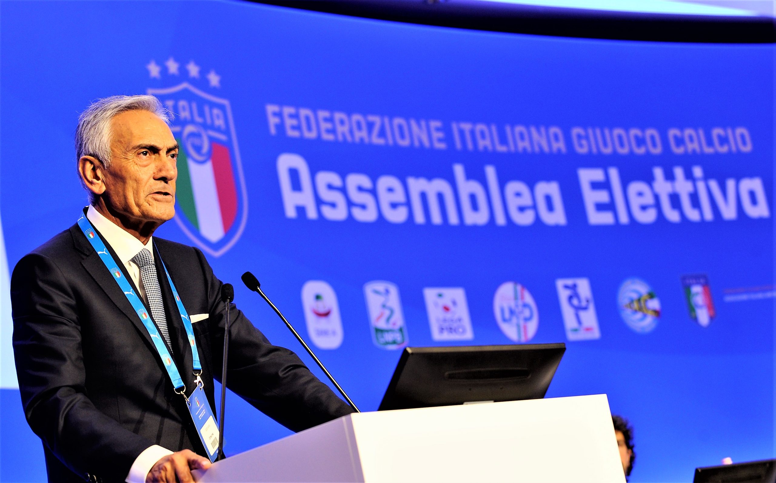 FIGC. Conferenza Stampa Integrale Gravina Neo Presidente FIGC (VIDEO ...