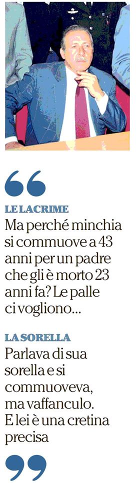 Intercettazioni Saguto vs figli di Borsellino [La Repubblica, 21.10.2015]