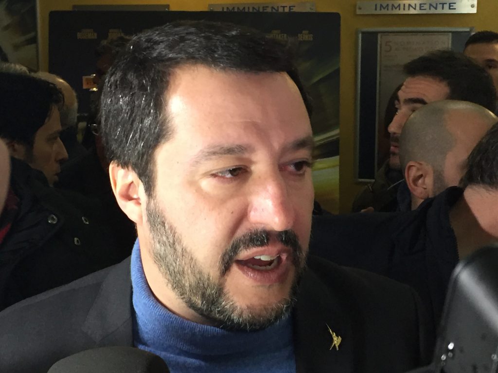 Matteo Salvini a Palermo
