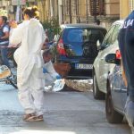 omicidio Dainotti via D'Ossuna (Foto Italpress)