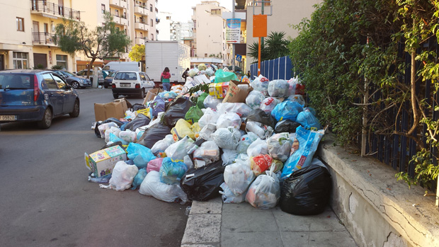 rifiuti città siciliane