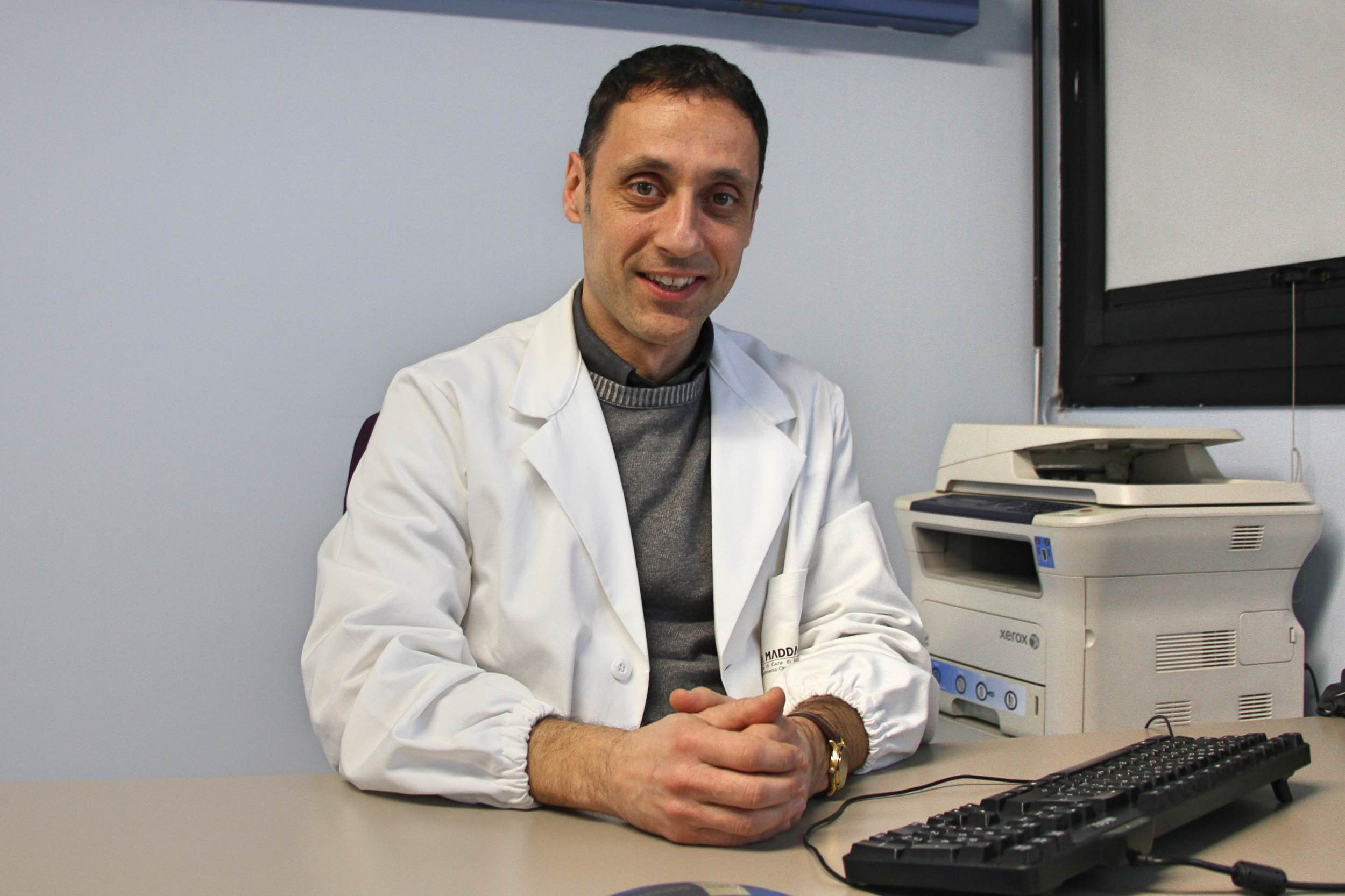 Roberto Marchese, responsabile dell'Unità operativa di Chirurgia Toracica e Pneumologia interventistica de "La Maddalena".