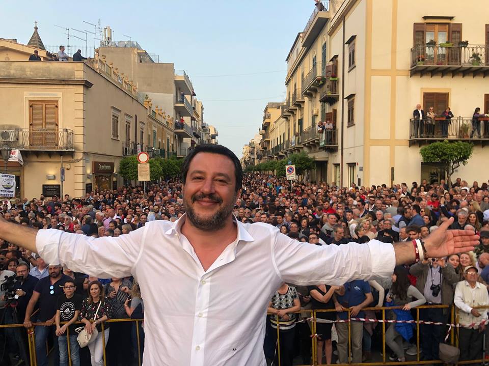 Salvini a Bagheria 2019
