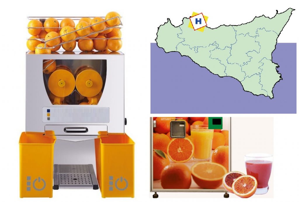 Spremute frutta arancia asp ospedali