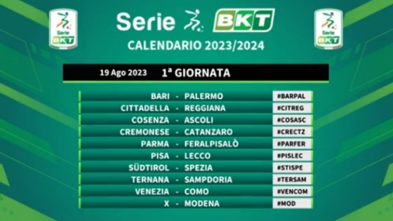 Svelato il calendario della Serie A 2023-2024: quest'anno si