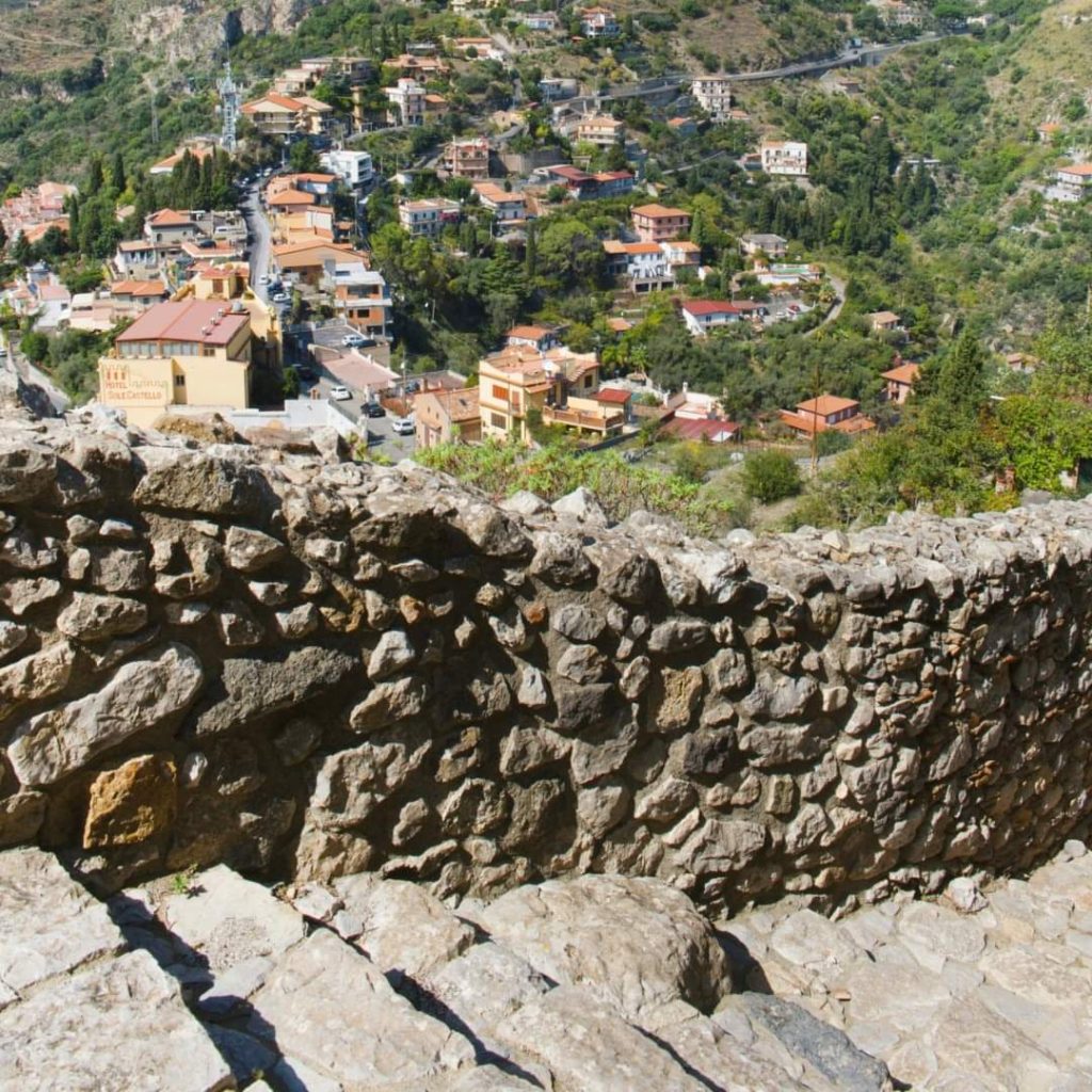 Scalinata Castello di Taormina