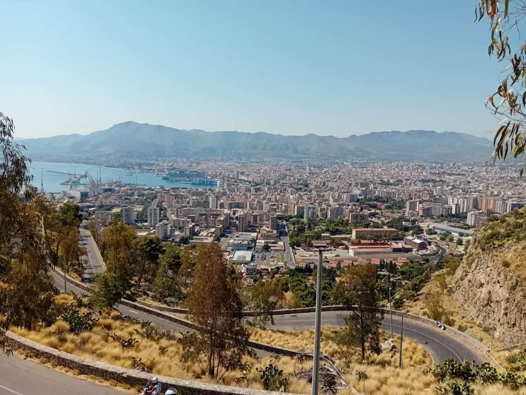 Palermo vista da Monte Pellegrino