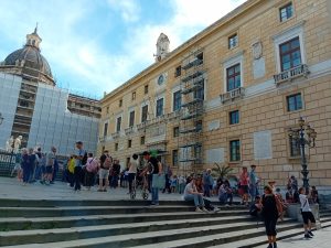 Palazzo delle Aquile, piazza Pretoria, Comune di Palermo