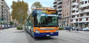 Amat linea 101 in via Libertà